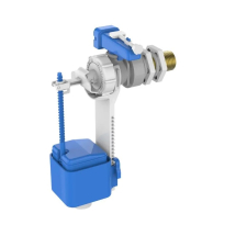 Water Saving Delay with Prof. Brass Tail Hydroflo Side Inlet Float Valve