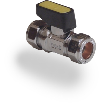 Straight Mini Ball Valve Compression Straight Mini Ball Valve Compression
