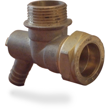 Male Iron Elbow c/w Drain Off Male Iron Elbow c/w Drain Off