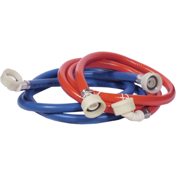 Washing Machine Hoses Red/Blue Washing Machine Hoses Red/Blue