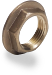 1.1/4" Brass Flanged Backnut 1.1/4" Brass Flanged Backnut