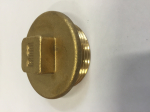 1.1/4" Brass Flanged Plug
