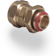 22mm x 3/4" Comp Straight Tap Connector