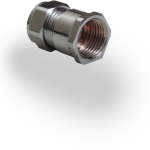 22mm x 3/4" Comp Chrome Female Iron Coupler 22mm x 3/4" Comp Chrome Female Iron Coupler