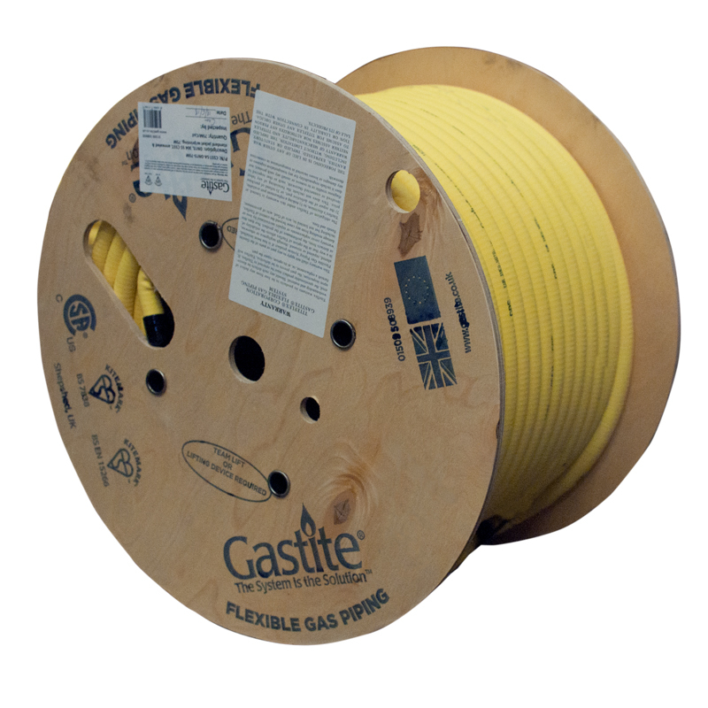 New "eu" Corrugated Stainless Steel Tubing (single Sleeve)15mm X 30m ...