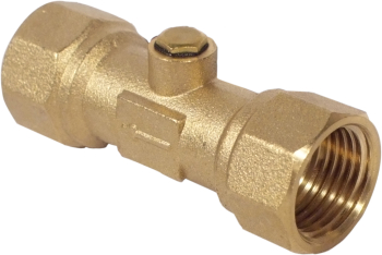 1/2Inch CU Brass Double Check Valve - Female 1/2Inch CU Brass Double Check Valve - Female