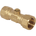 3/4" CU Brass Double Check Valve - Female 3/4" CU Brass Double Check Valve - Female