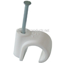 15mm Nail on Clip White