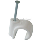 28mm Nail on Clip White 28mm Nail on Clip White