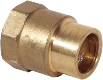 15mm x 1/2Inch Solder Ring Female Iron Coupler