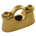 15mm Hospital Bracket Brass