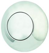 Dome 91mm Chrome Plated