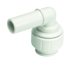 Stem Elbow White