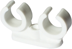 Double Open Lock Pipe Clip