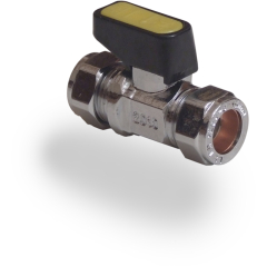 Straight Mini Ball Valve Compression