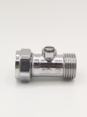 Chrome Isolating Valve Flat Faced