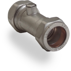 Chrome Single Check Valve