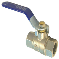 Blue Lever Ball Valve F x F WRAS Approved