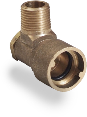 1/2" Angled Bayonet Socket NG / LPG