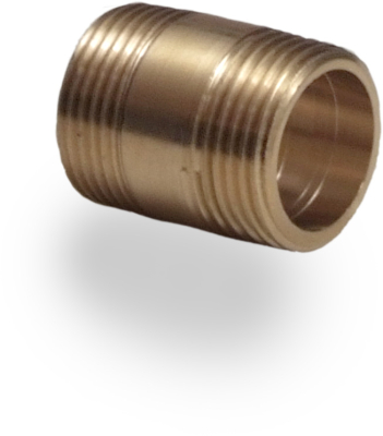 1/2Inch Brass Barrell Nipple BSPT