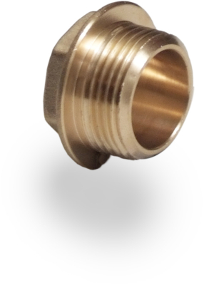 1/8Inch Brass Flanged Plug