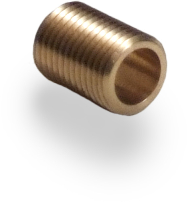 1/2Inch Brass Running Nipple BSPP