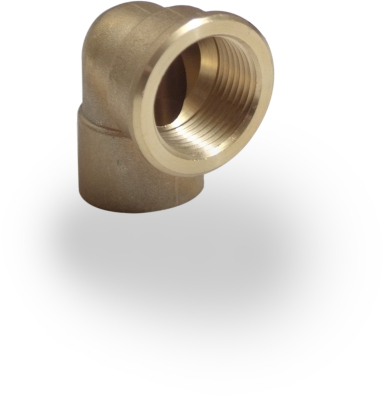 28mm x 1Inch End Feed Female Iron Elbow
