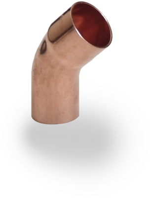22mm End Feed 45° Street Elbow