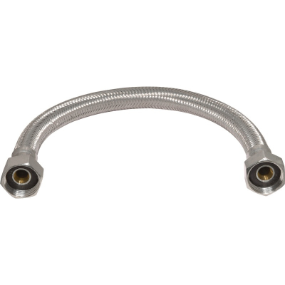 1/2" x 1/2" x 30cm Flexi Tap Connector - 9.5mm