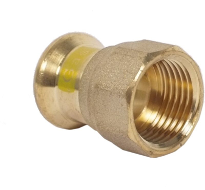 Gas Press Fit 15mm x 1/2Inch FI Coupler