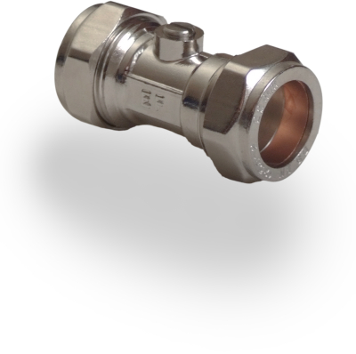 22mm Chrome Isolating Valve