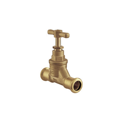 15mm Press Fit Stop Cock "M" Profile PN10