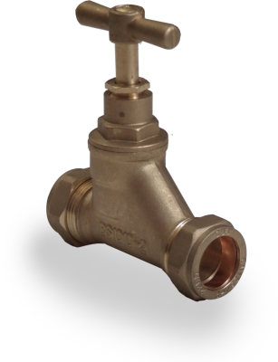 22mm CU Stop Cock