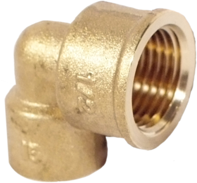 15mm x 1/2Inch Solder Ring Female Iron Elbow