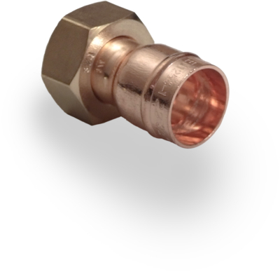 15mm x 3/4" Solder Ring Straight Tap Connector