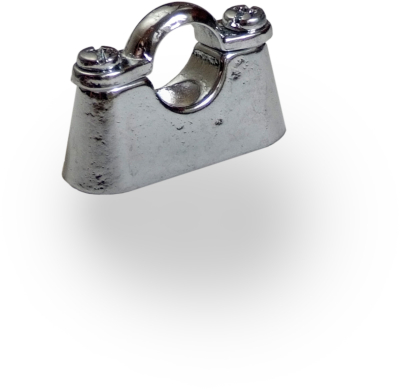 28mm Hospital Bracket Chrome