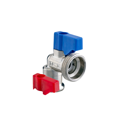 Press Fit Angled Wash Machine Tap