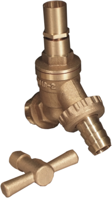 Hose Union Bib Tap Lock shield c|w Key